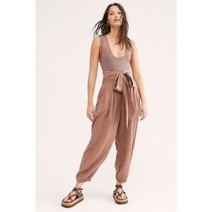 Women's Brown Jumpsuit